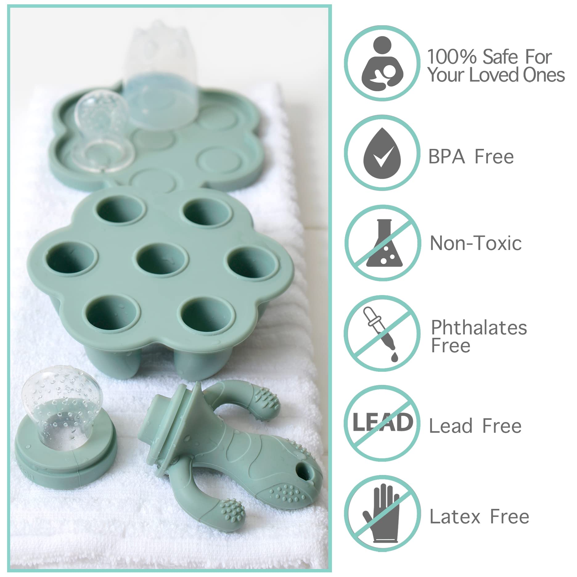 Little Twig measuring cup cap helps portion control during prep.