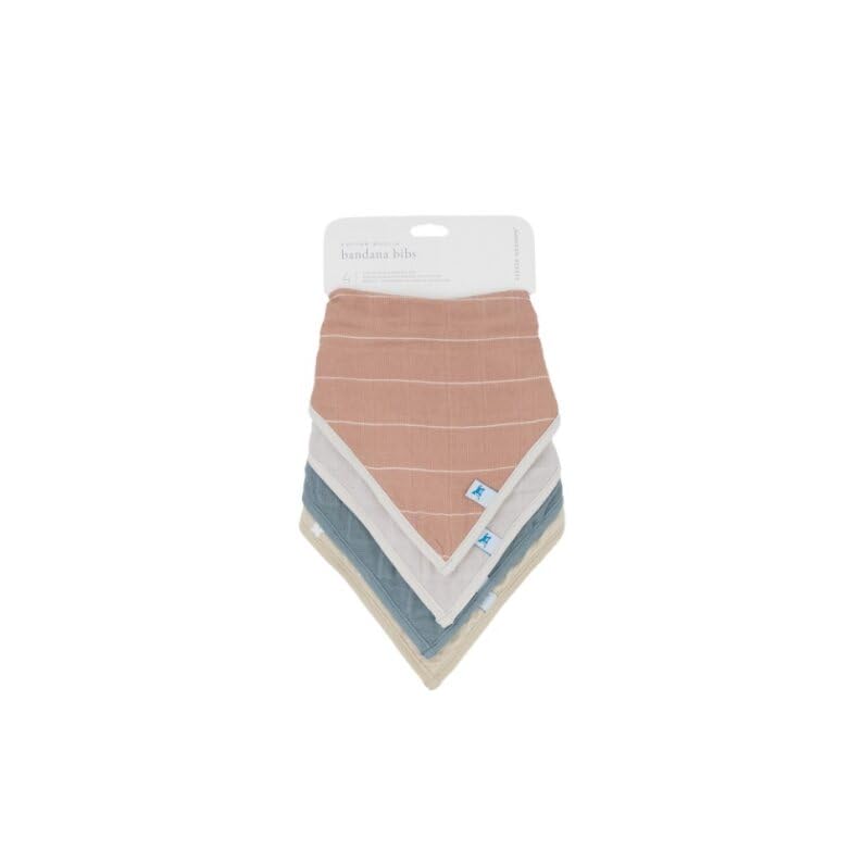 Adjustable fit for growing babies with Little Unicorn bandana bib 0-36 months.