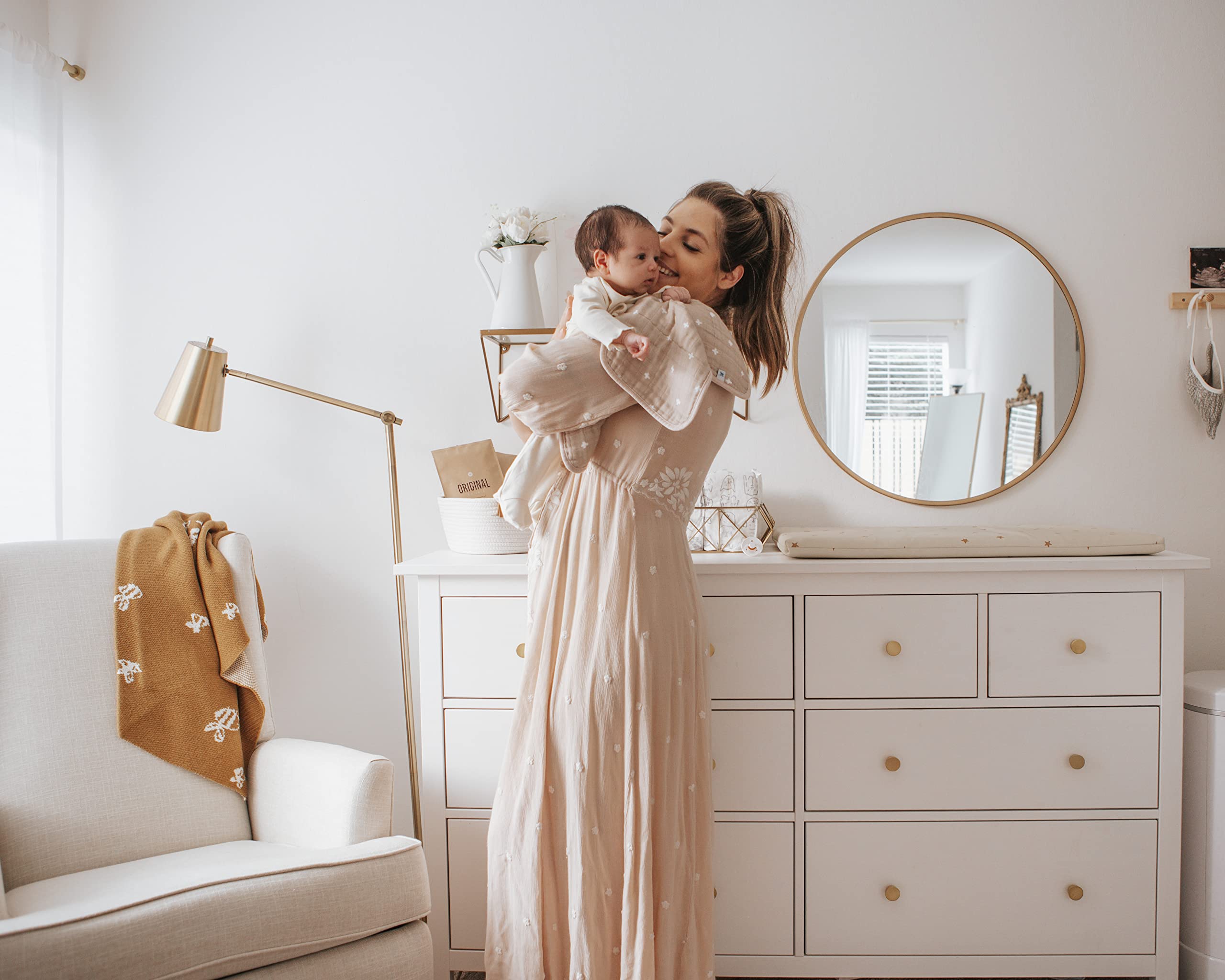 Care-friendly image showing washing and quick drying for busy parents
