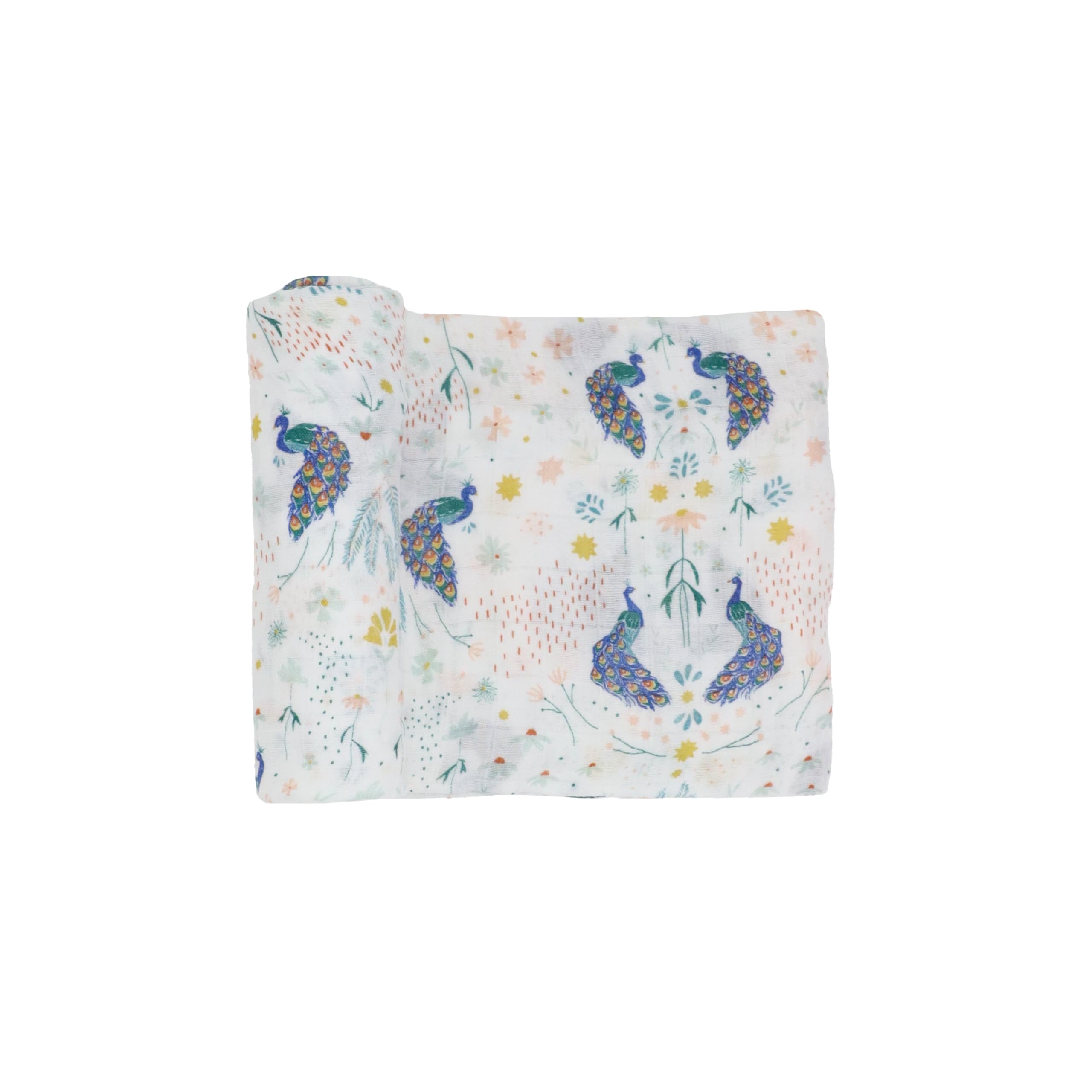 Little Unicorn Deluxe Swaddle in bamboo soft fabric offers gentle comfort for newborns