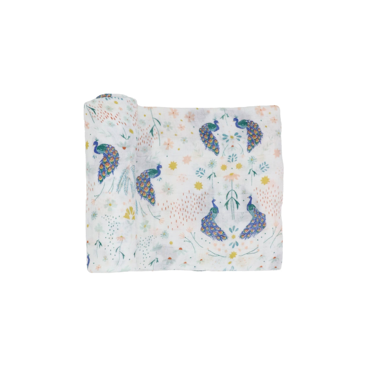 Little Unicorn Deluxe Swaddle in bamboo soft fabric offers gentle comfort for newborns
