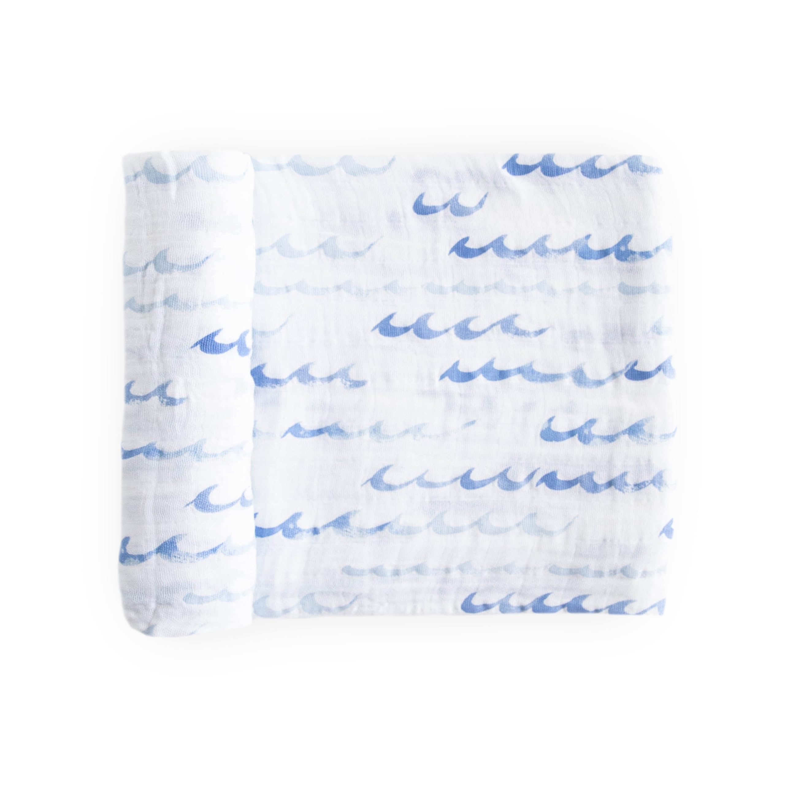 Little Unicorn galaxy design swaddle offers breathable, secure wrap for baby comfort.