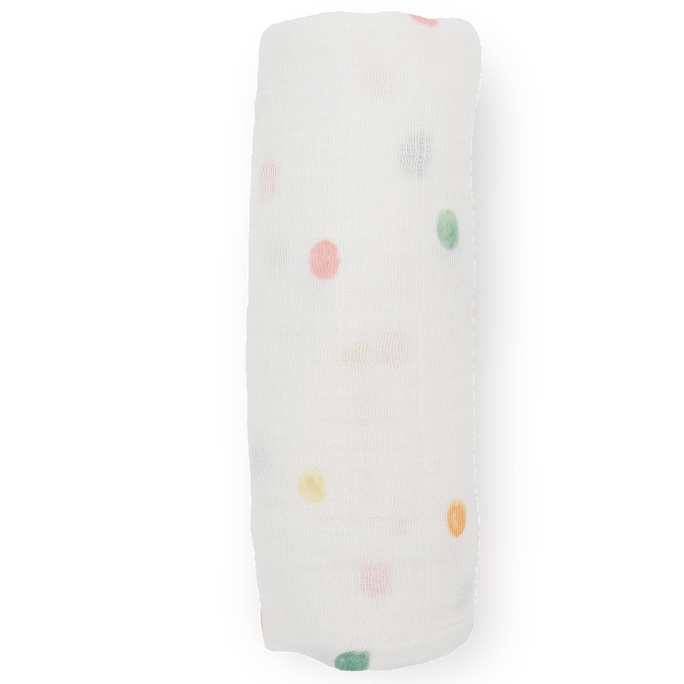 Little Unicorn large-coverage swaddle, provides extra room for secure baby movement.