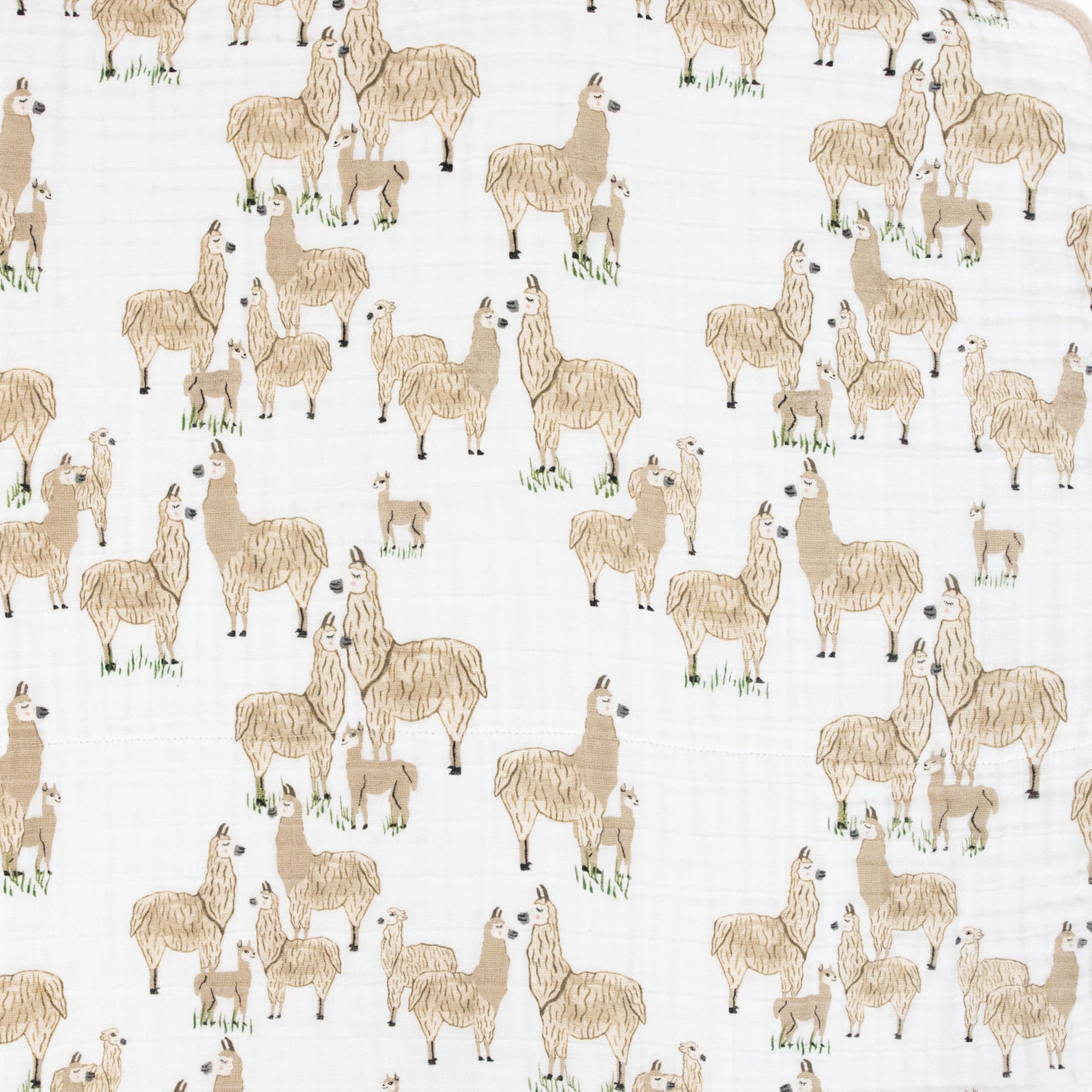 Little Unicorn Muslin Quilt reversible design offers two looks for nursery decor.
