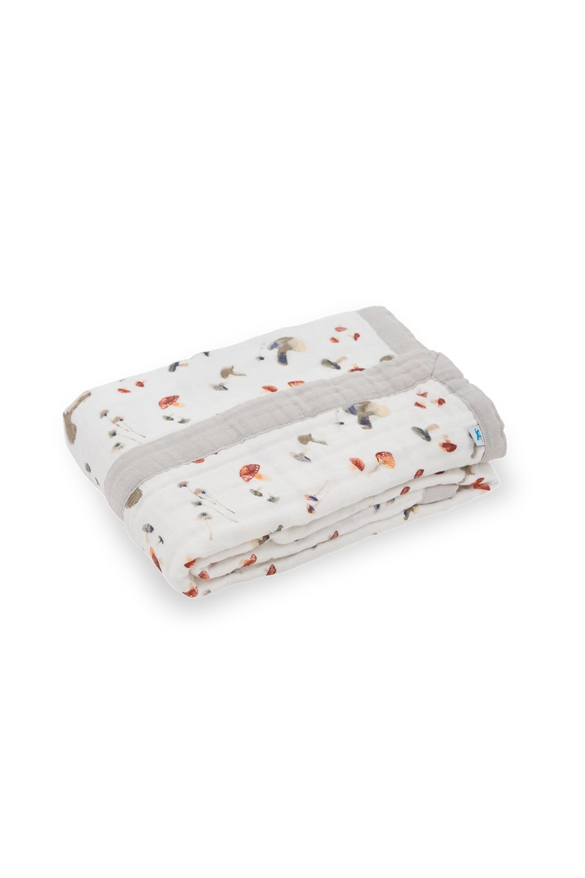 Little Unicorn quilt showing multi-layer muslin texture for softness