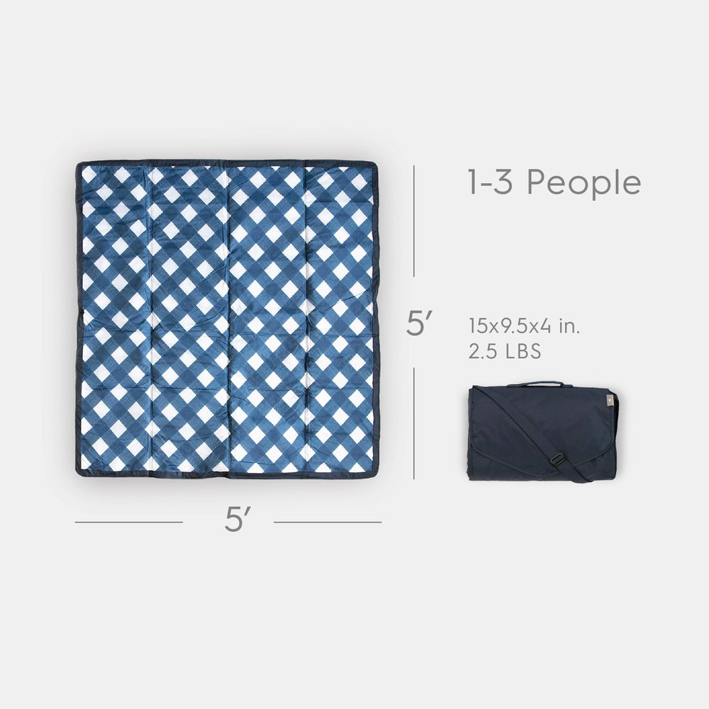 Little Unicorn picnic blanket foldable and compact for easy transport