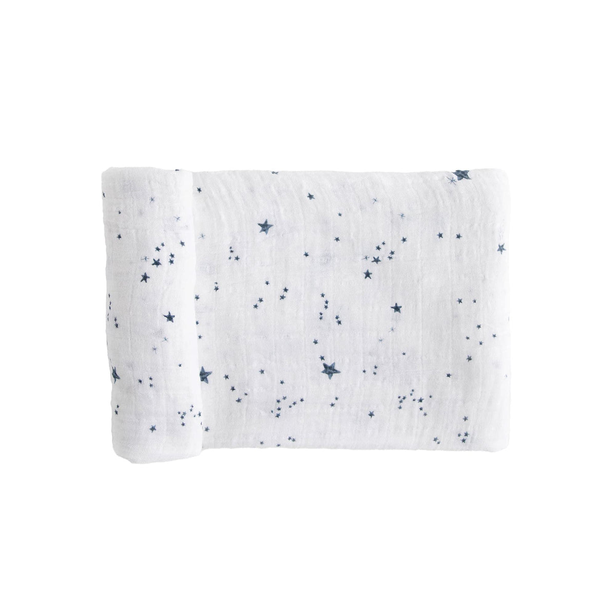 Little Unicorn Shooting Stars swaddle blanket close-up for cozy wrapping