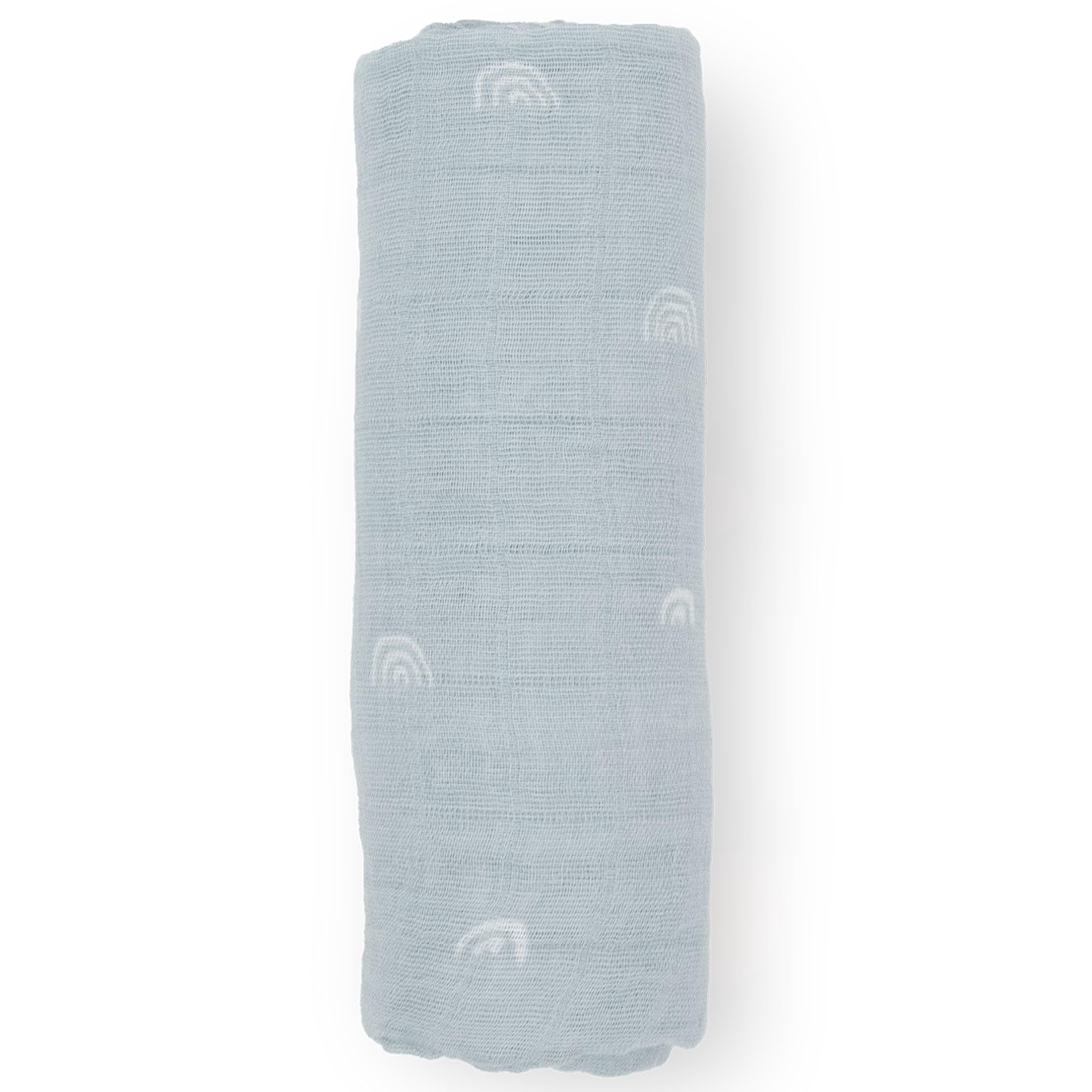 Little Unicorn swaddle as stroller cover providing sun and wind protection