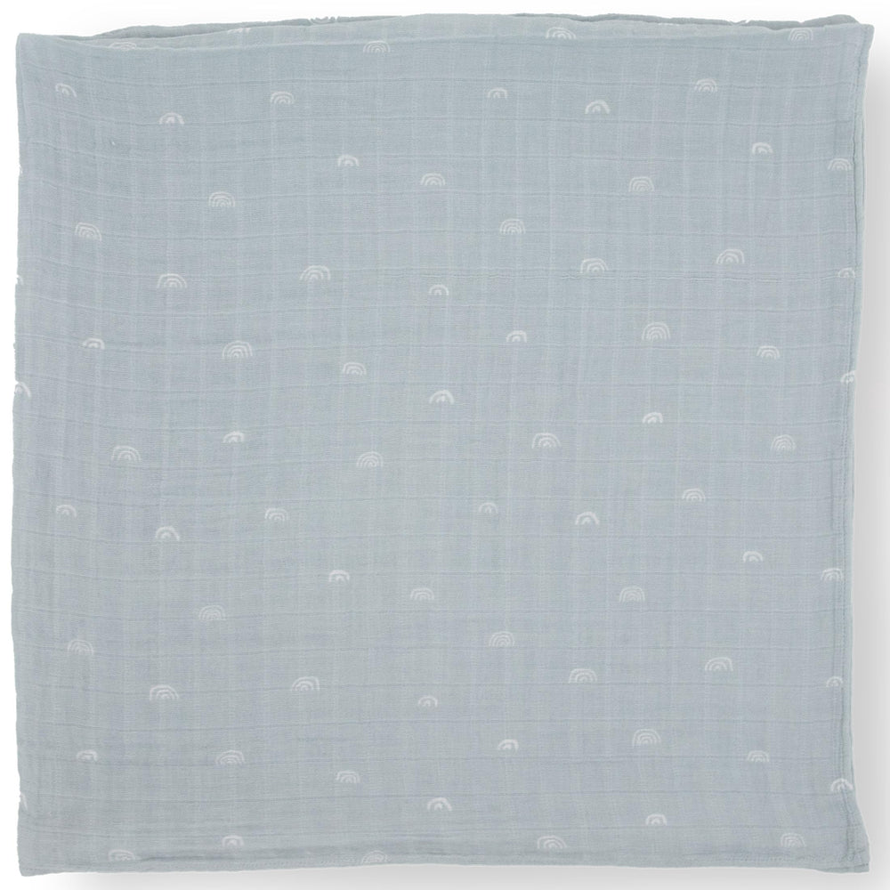 Little Unicorn swaddle swaddling setup showing adjustable tightness and mobility