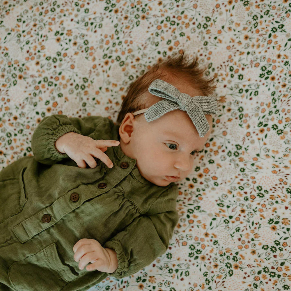 Little Unicorn sheet with durable elastic secure fit for safe sleeps.