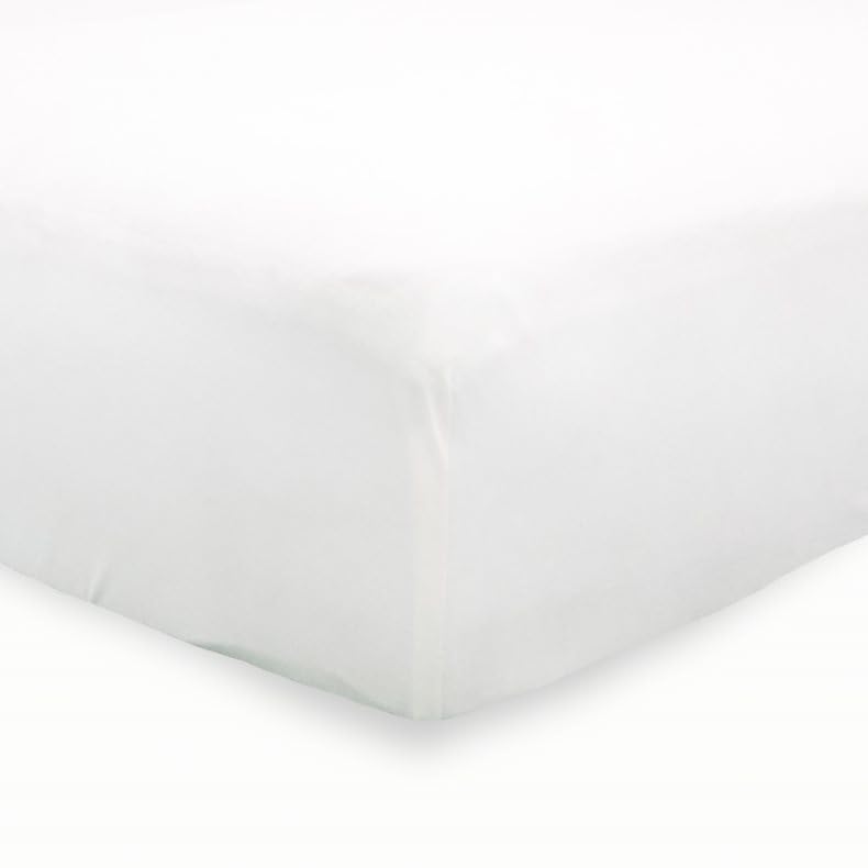 Little Unicorn crib sheet on a mattress with snug fit and 6-inch pockets