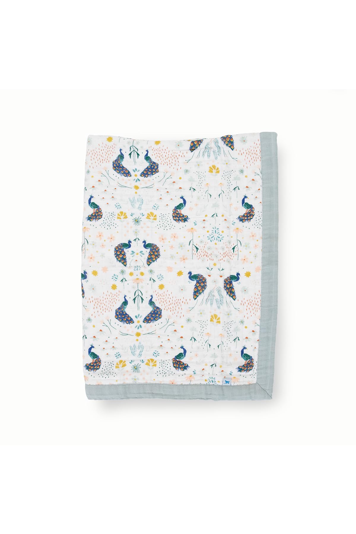 Little Unicorn newborn quilt ultra-soft muslin texture for gentle comfort.