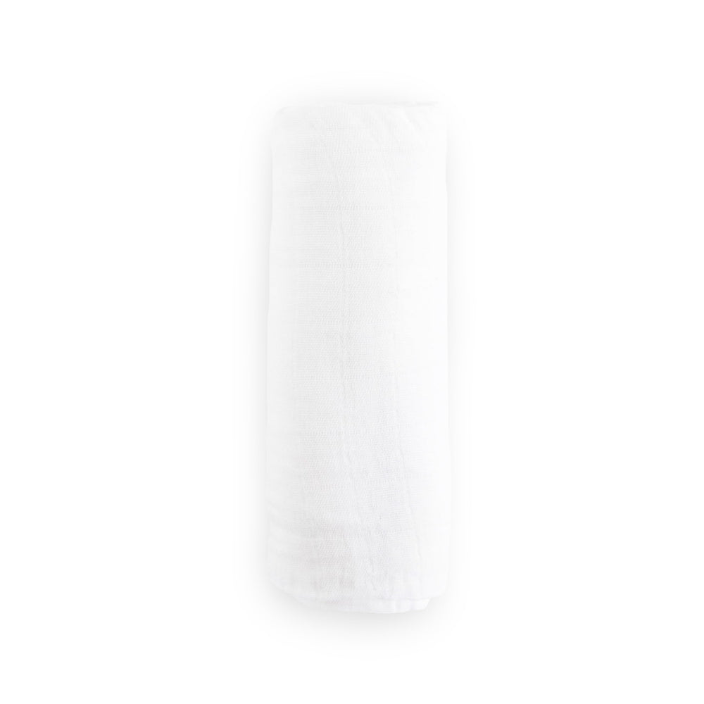 Little Unicorn swaddle measures 47x47 inches, offering ample size for many uses.