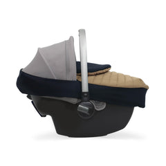 Little Unicorn winter car seat cover easy-install uses stretch band for quick on/off