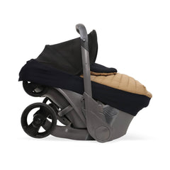 Little Unicorn winter car seat cover wind- and water-resistant shell shields against elements
