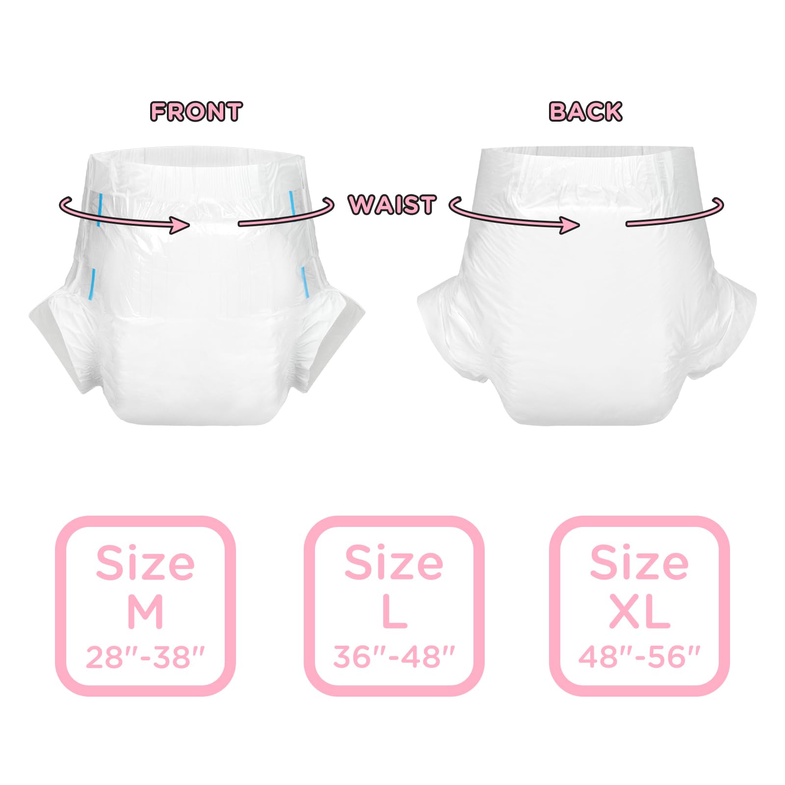 Littleforbig ABDry tape closure highlights adjustable fit for comfort