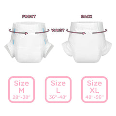 Littleforbig ABDry tape closure highlights adjustable fit for comfort