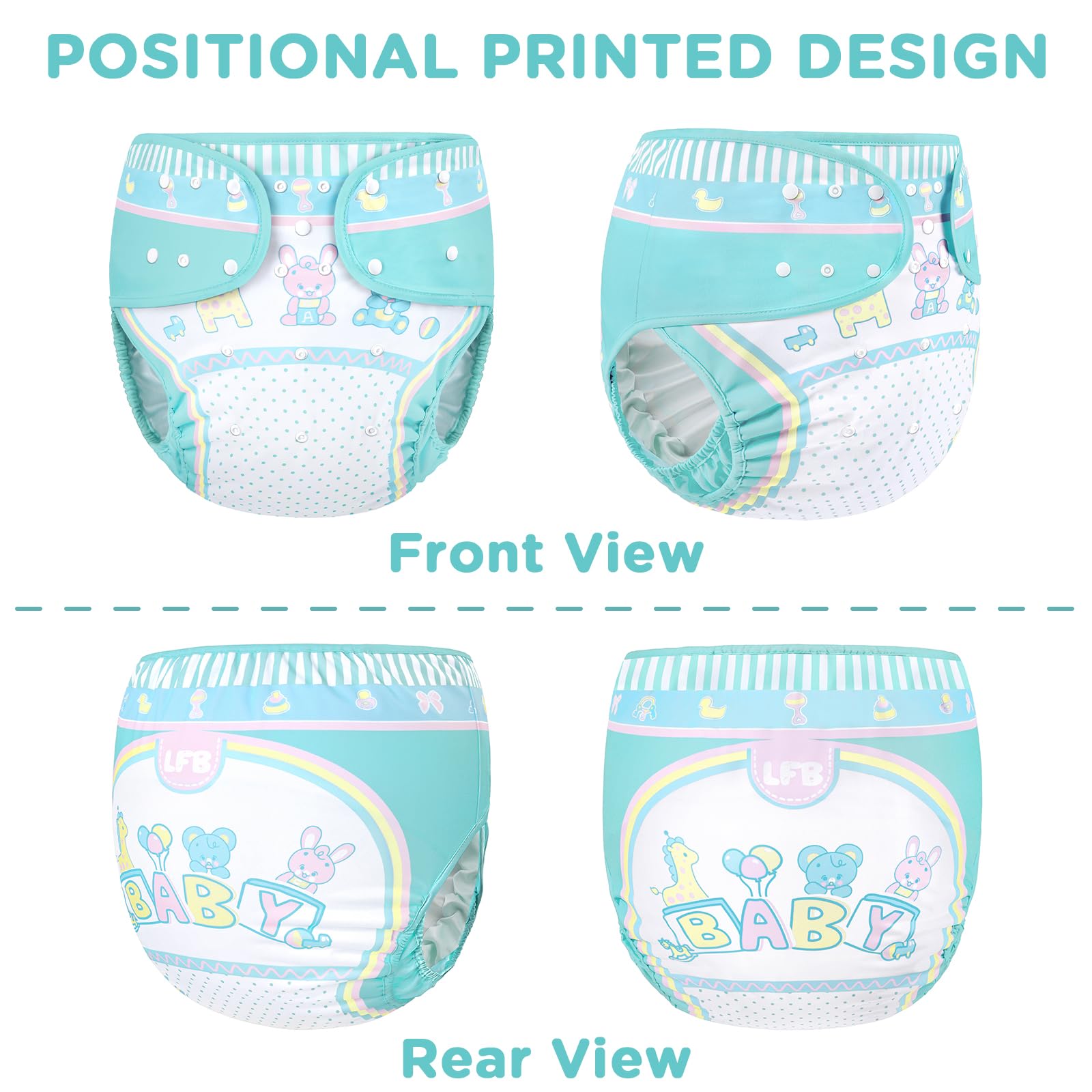 Littleforbig Baby Parade wrap made from soft, breathable fabric for skin-friendly comfort.