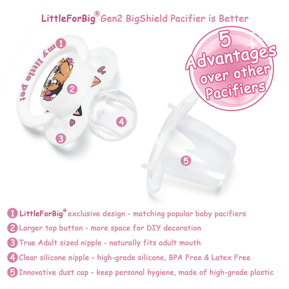 LittleForBig Bigshield Gen II shield for secure fit and easy handling