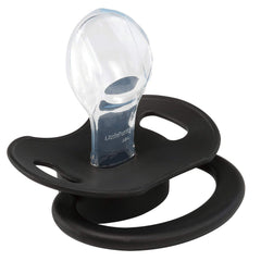 LittleForBig Bigshield Gen-II pacifier black nipple for natural-feel soothing.