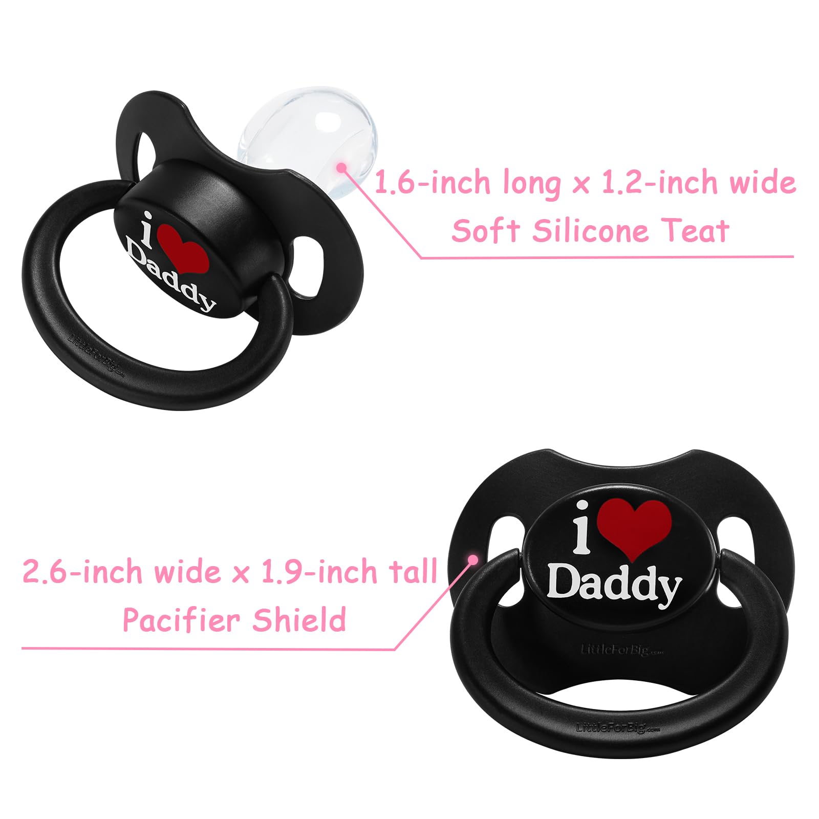 4 cm teat and 3 cm shield dimensions on the Littleforbig Gen-II design