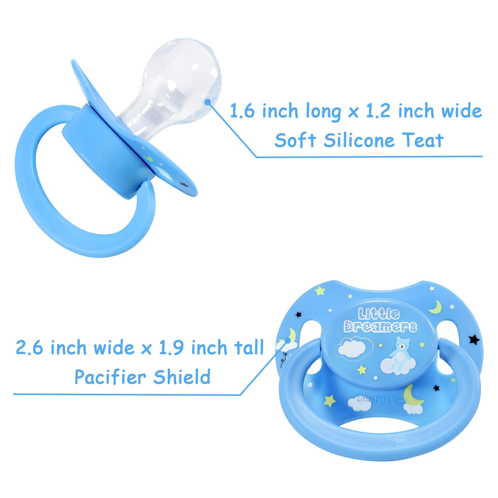LittleForBig Bigshield Gen-II overall design combines teat and shield for balanced use.