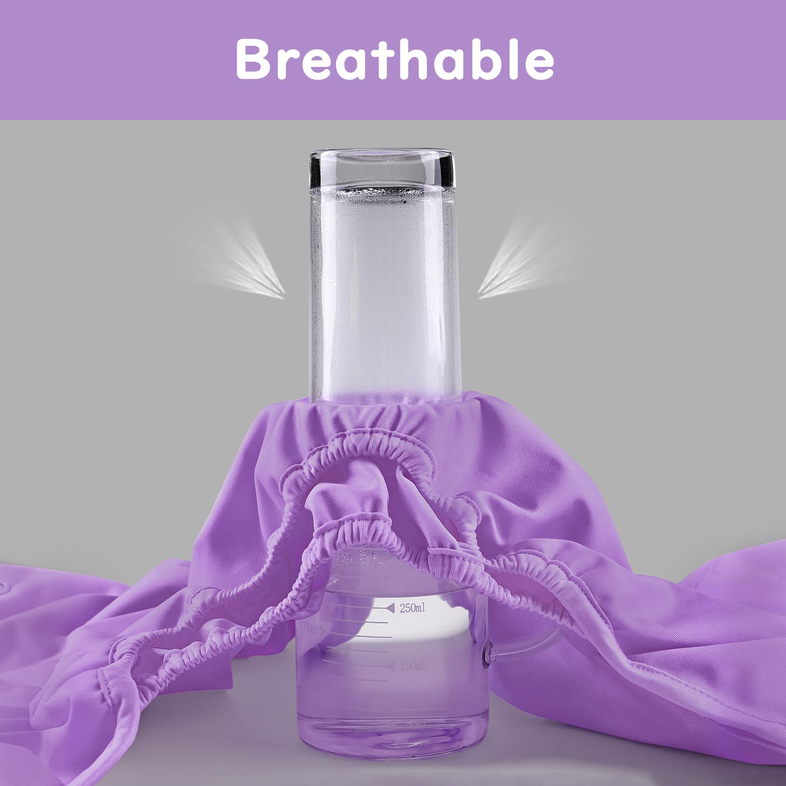 Littleforbig breathable waterproof fabric combines softness with protection.