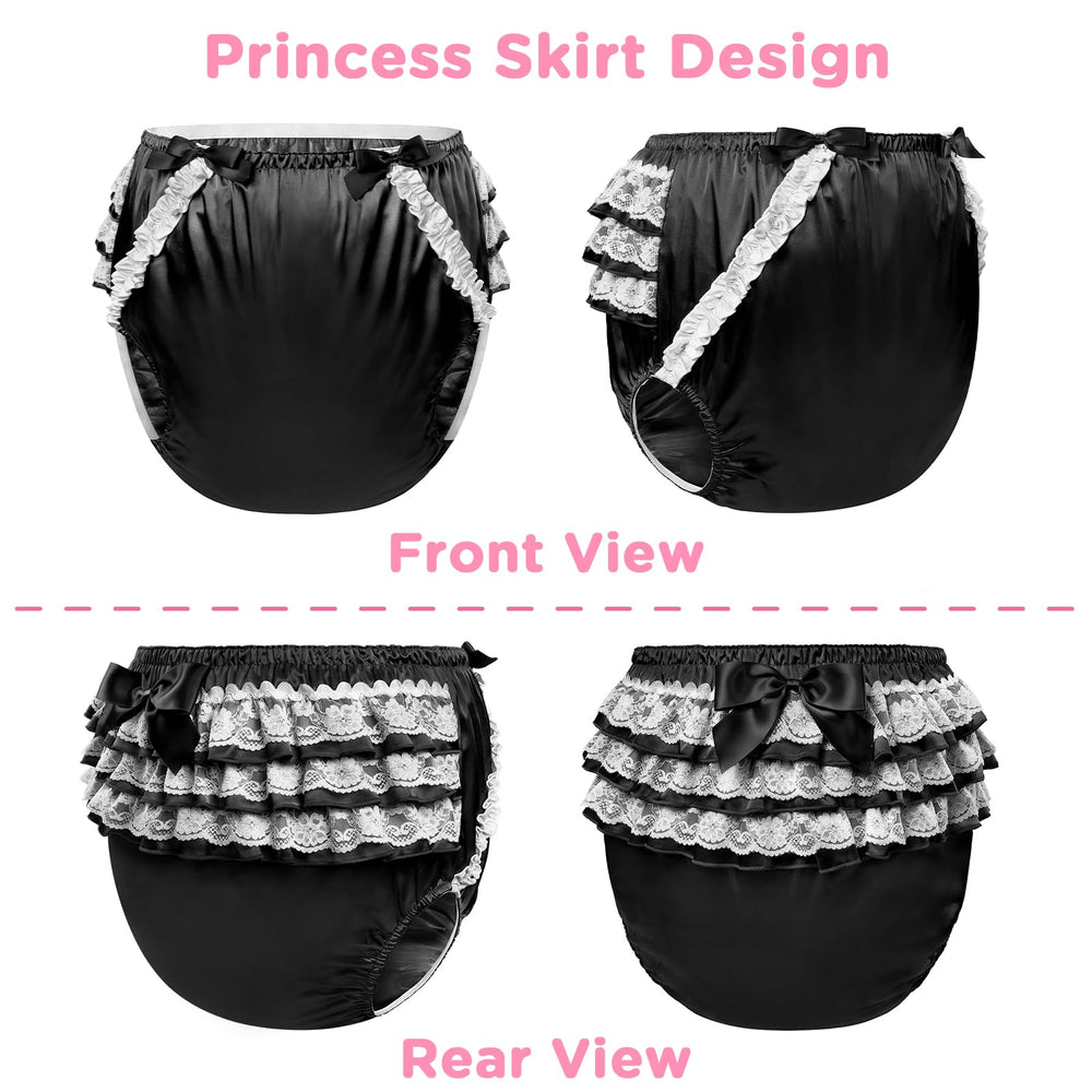 Littleforbig Elastic waist and leg openings provide a secure, comfortable fit.