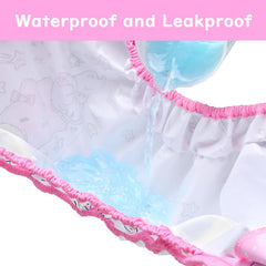 Littleforbig Dreamland wrap with Usagi pattern provides comfortable, adjustable fit.