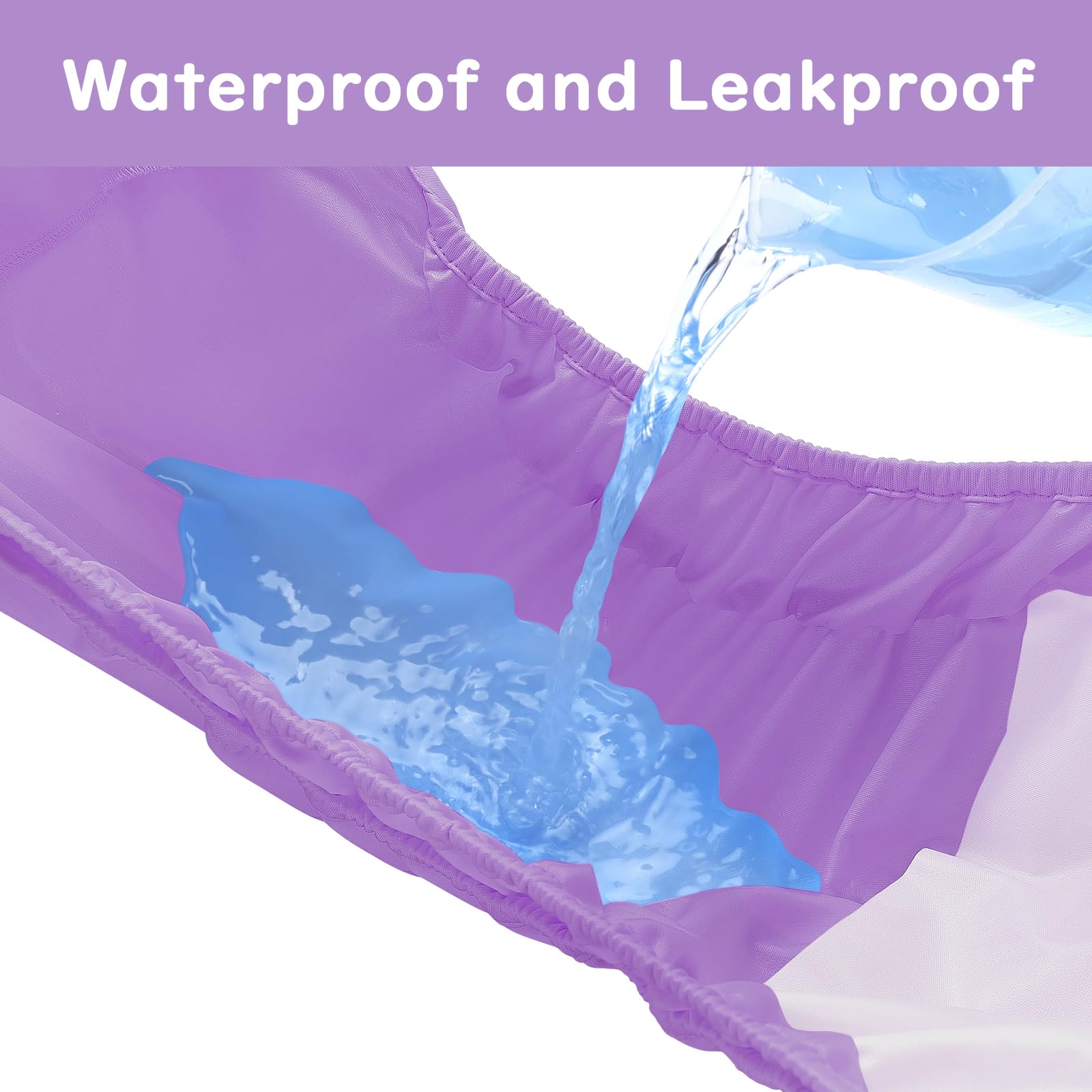 Littleforbig elasticized legs give a snug, comfortable seal.