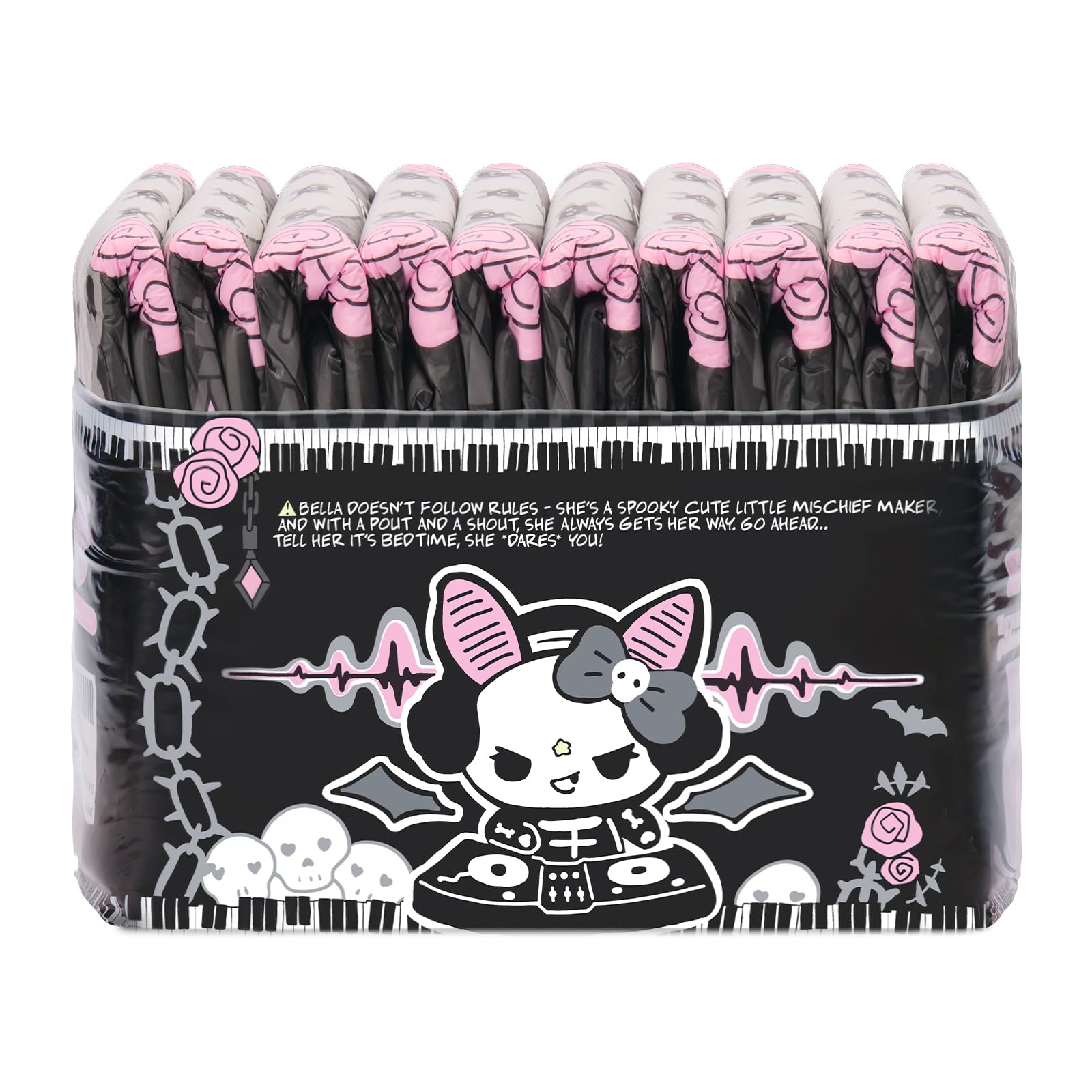 Medium Littleforbig Goth Brat fits 28-38 inches for flexible wear.
