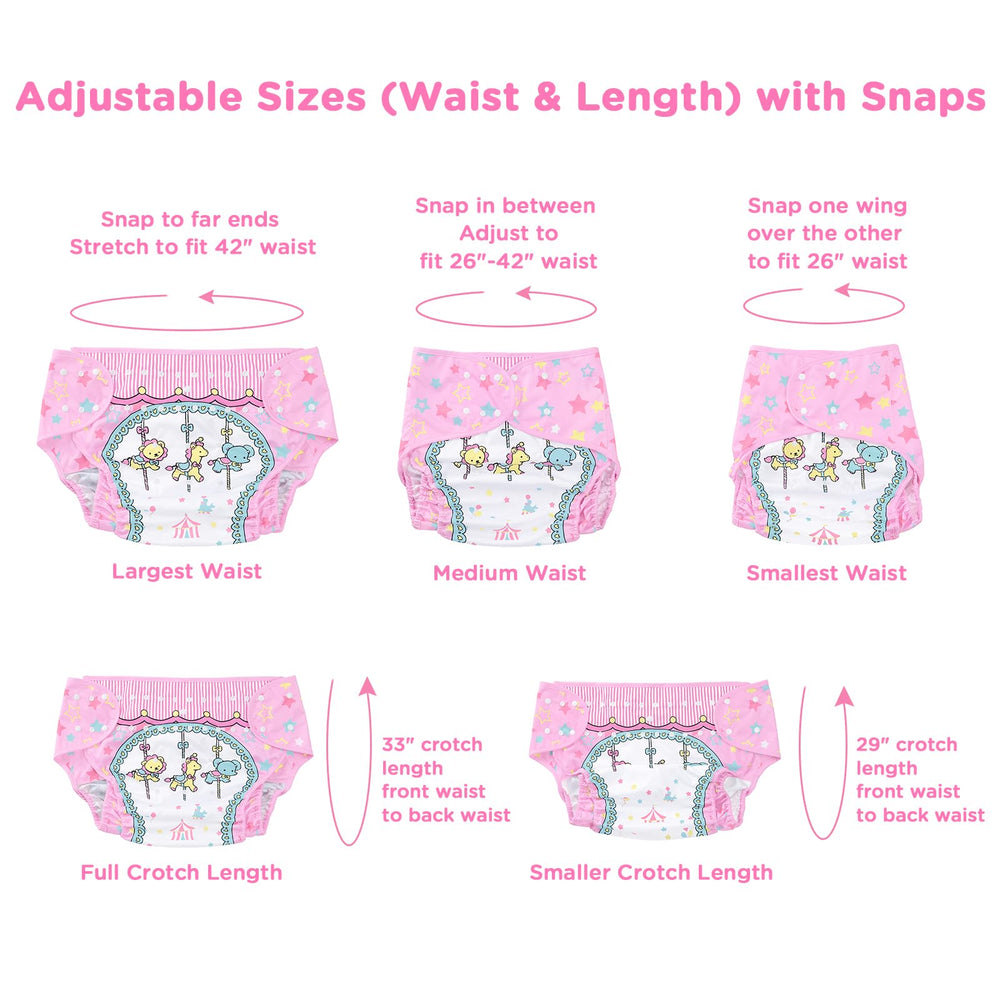 Soft polyester skin-friendly material feels gentle for all-day wear.