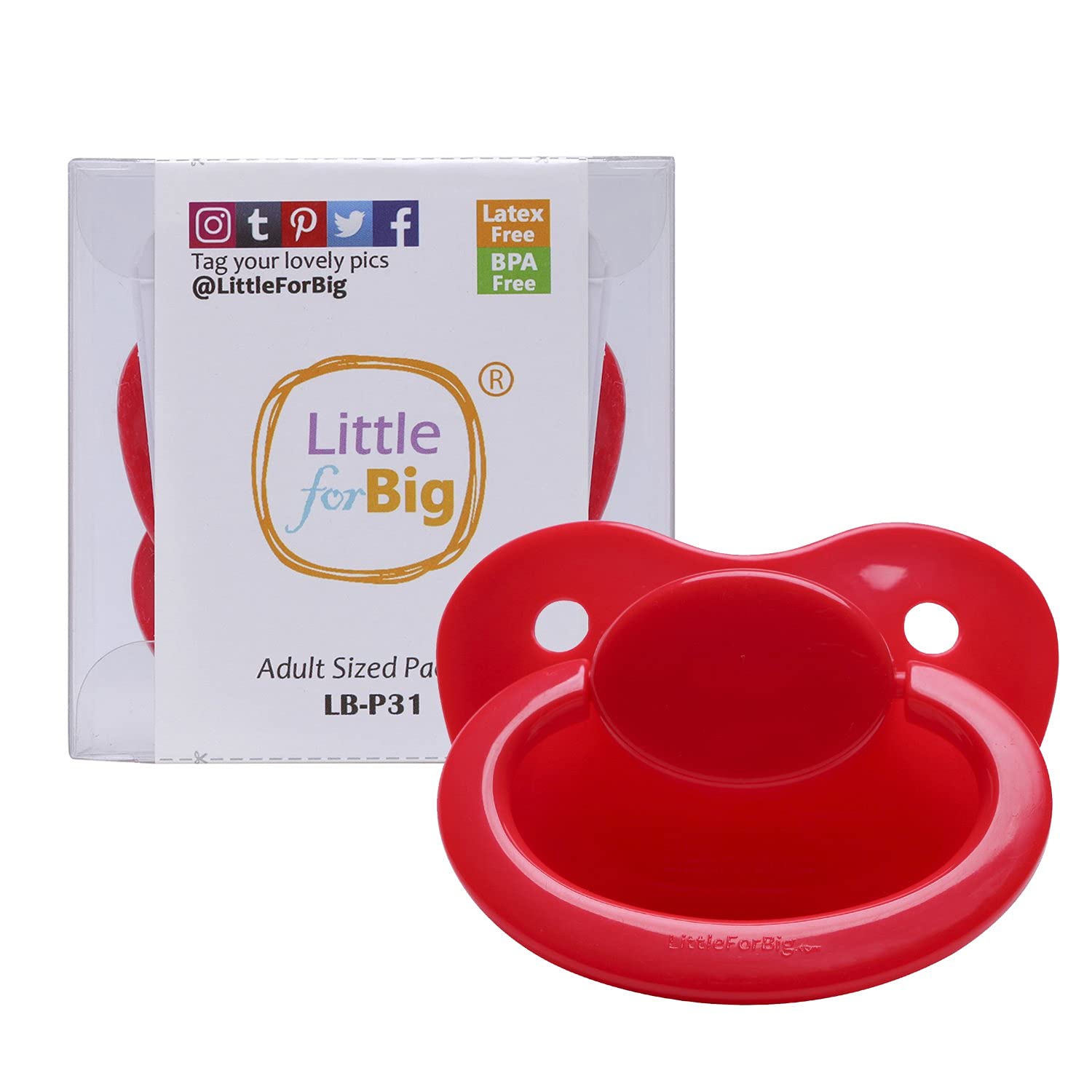 LittleForBig Gen-1 red in use scenario, cute and cozy moment