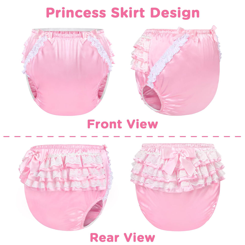 Littleforbig pink satin outer layer feels soft and stylish