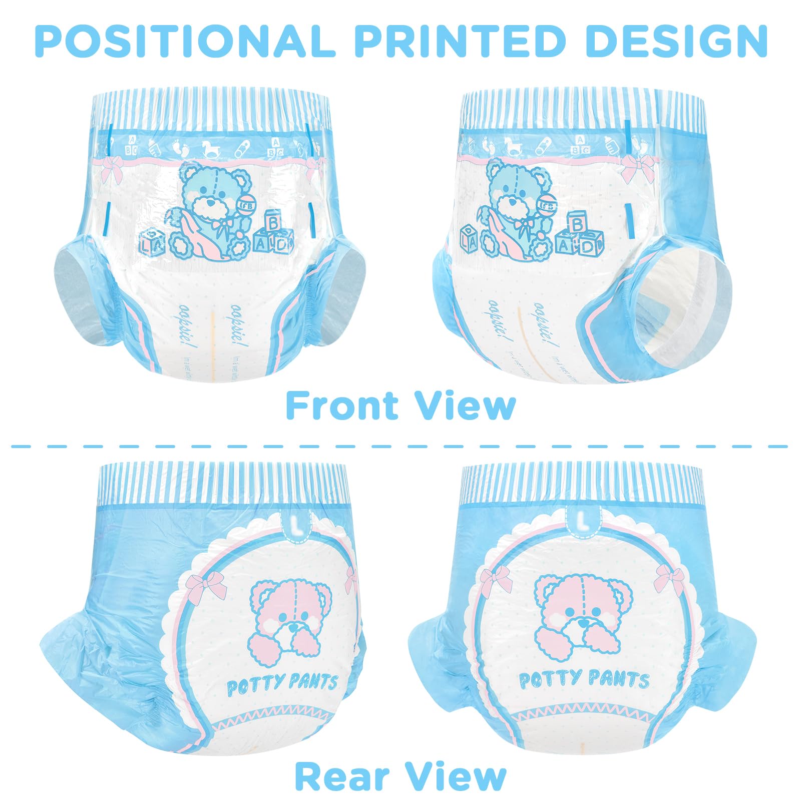Littleforbig Potty Pants standing leg guards prevent leaks during movement