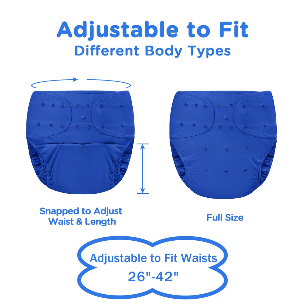 Littleforbig wrap with adjustable snaps for customizable fit