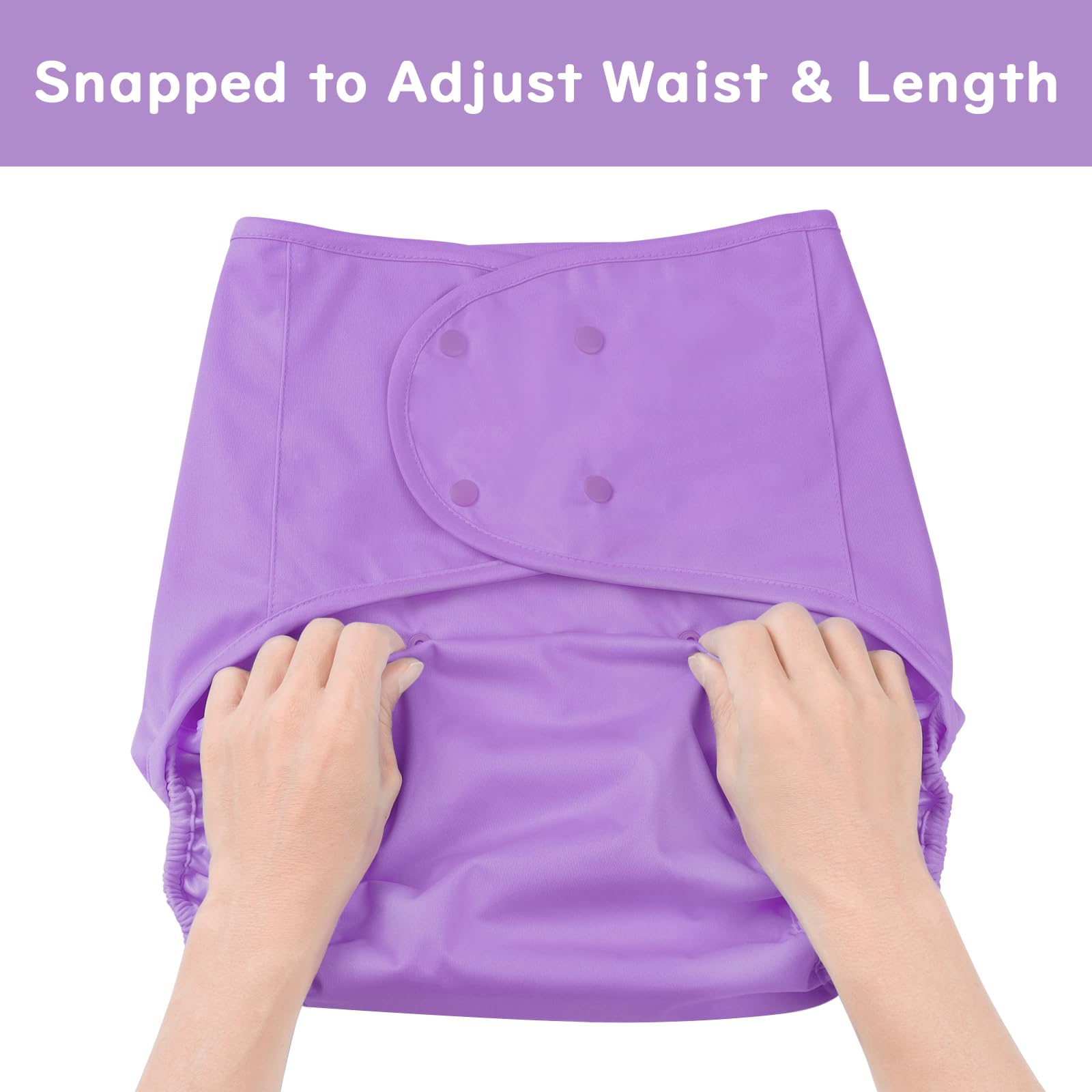 Littleforbig one-size purple design blends style with practical coverage.