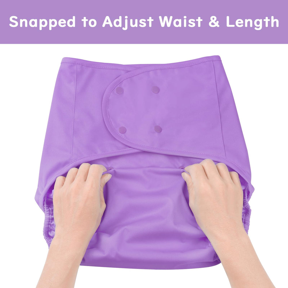 Littleforbig one-size purple design blends style with practical coverage.