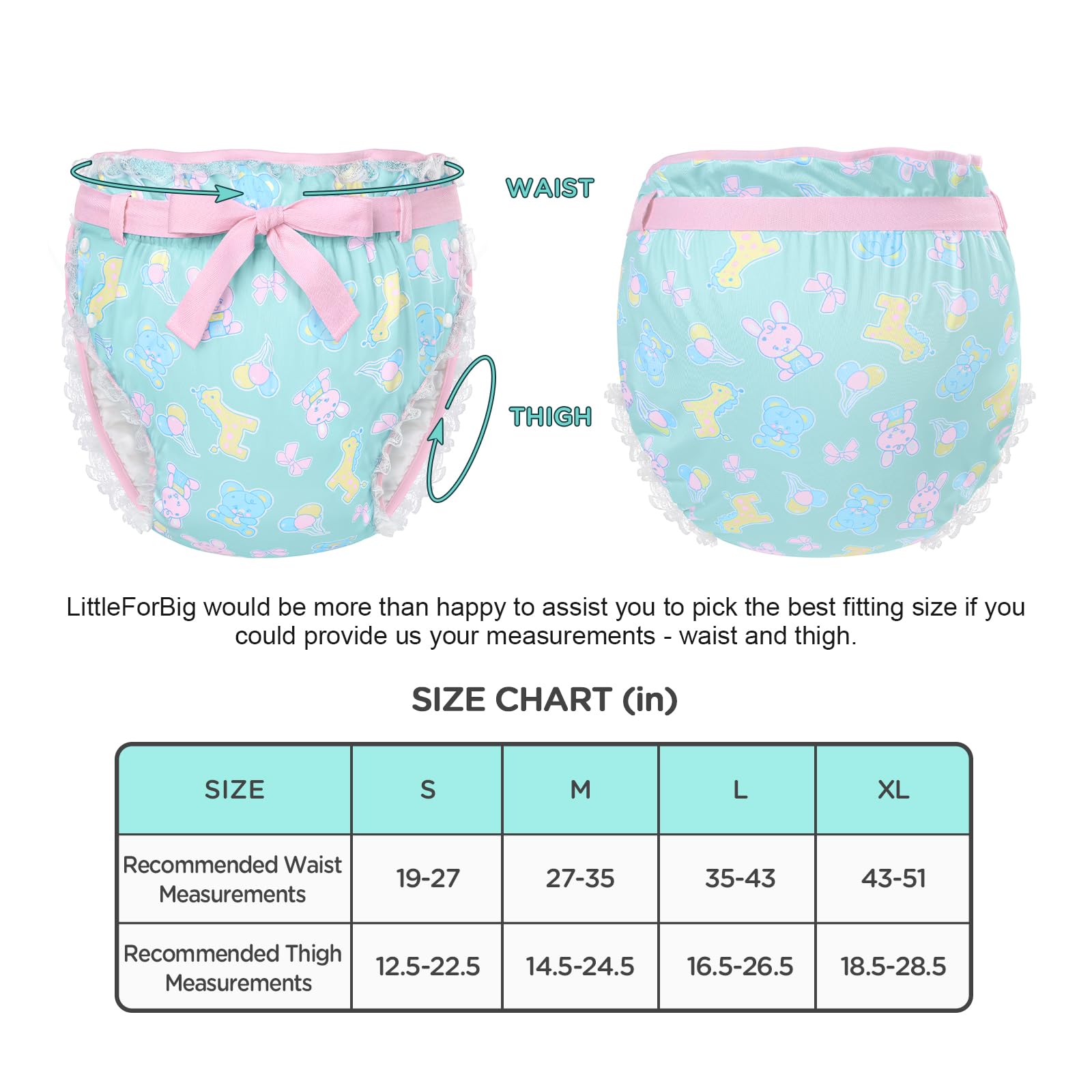 Littleforbig Silky Adult Wrap cotton lining keeps skin comfortable.