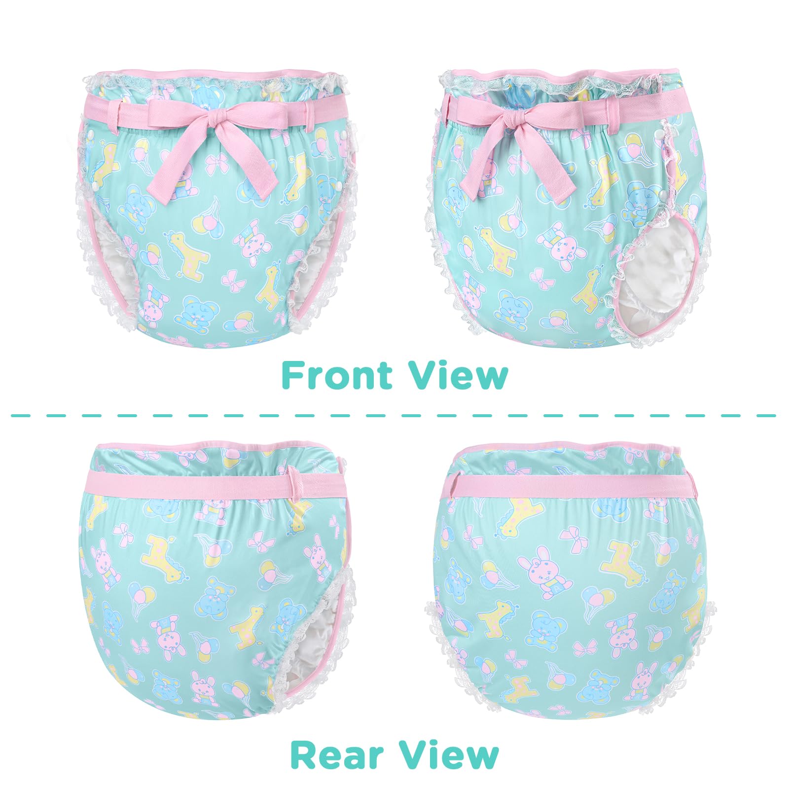 Littleforbig Silky Adult Wrap waterproof middle layer provides protection while breathing.