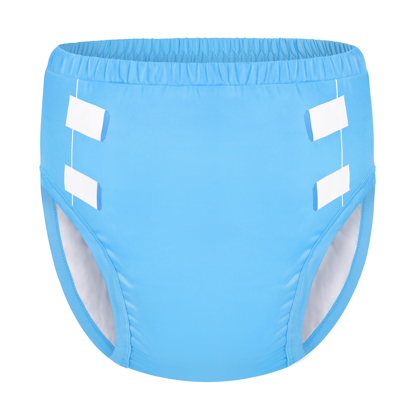 LittleForBig Soft Silky Underwear blue—discreet daily comfort with absorbent core for light leaks.