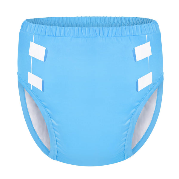 LittleForBig Soft Silky Underwear blue—discreet daily comfort with absorbent core for light leaks.