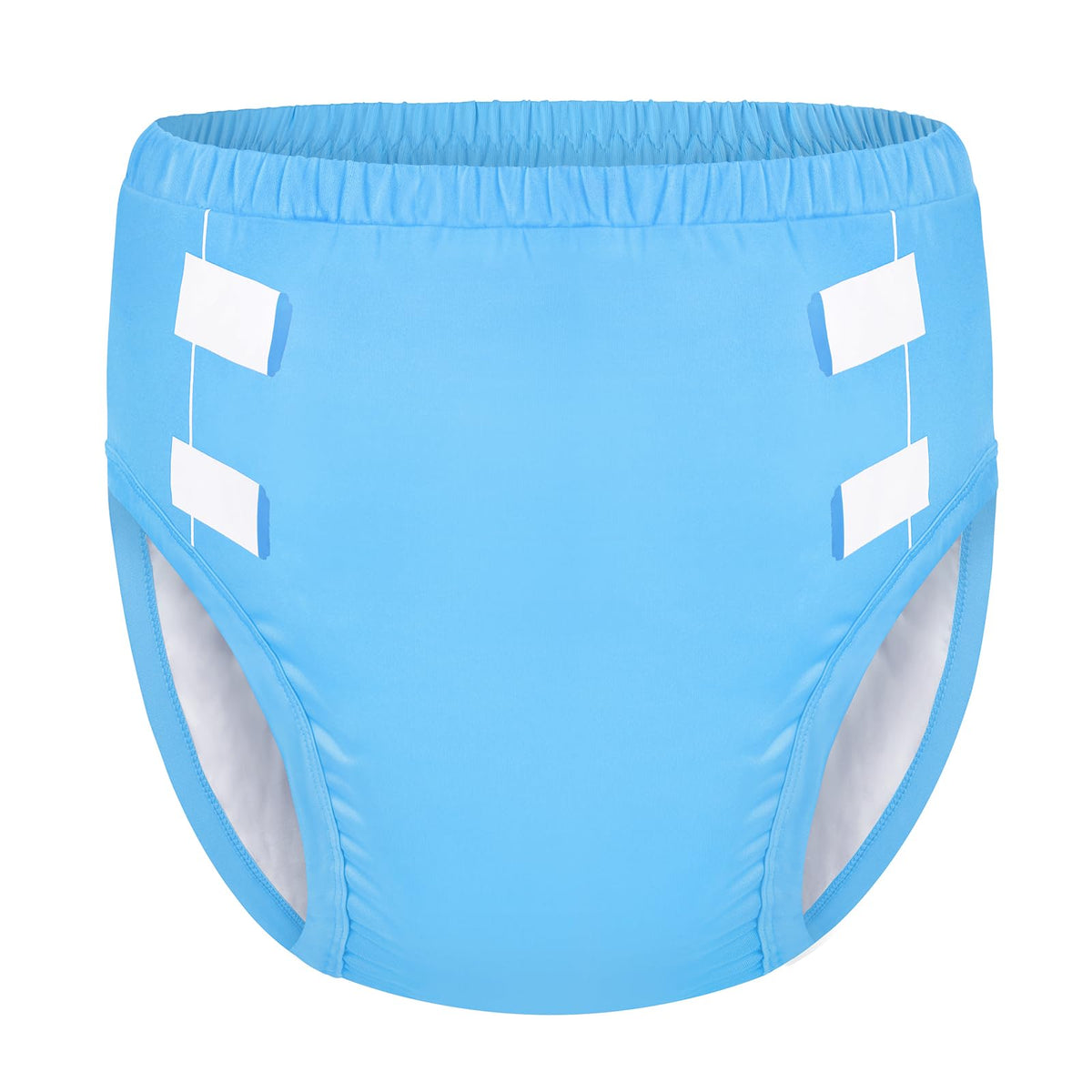 LittleForBig Soft Silky Underwear blue—discreet daily comfort with absorbent core for light leaks.