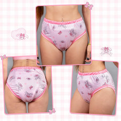 Littleforbig Usagi training pants waterproof with 6-8oz absorbent core for light leaks.