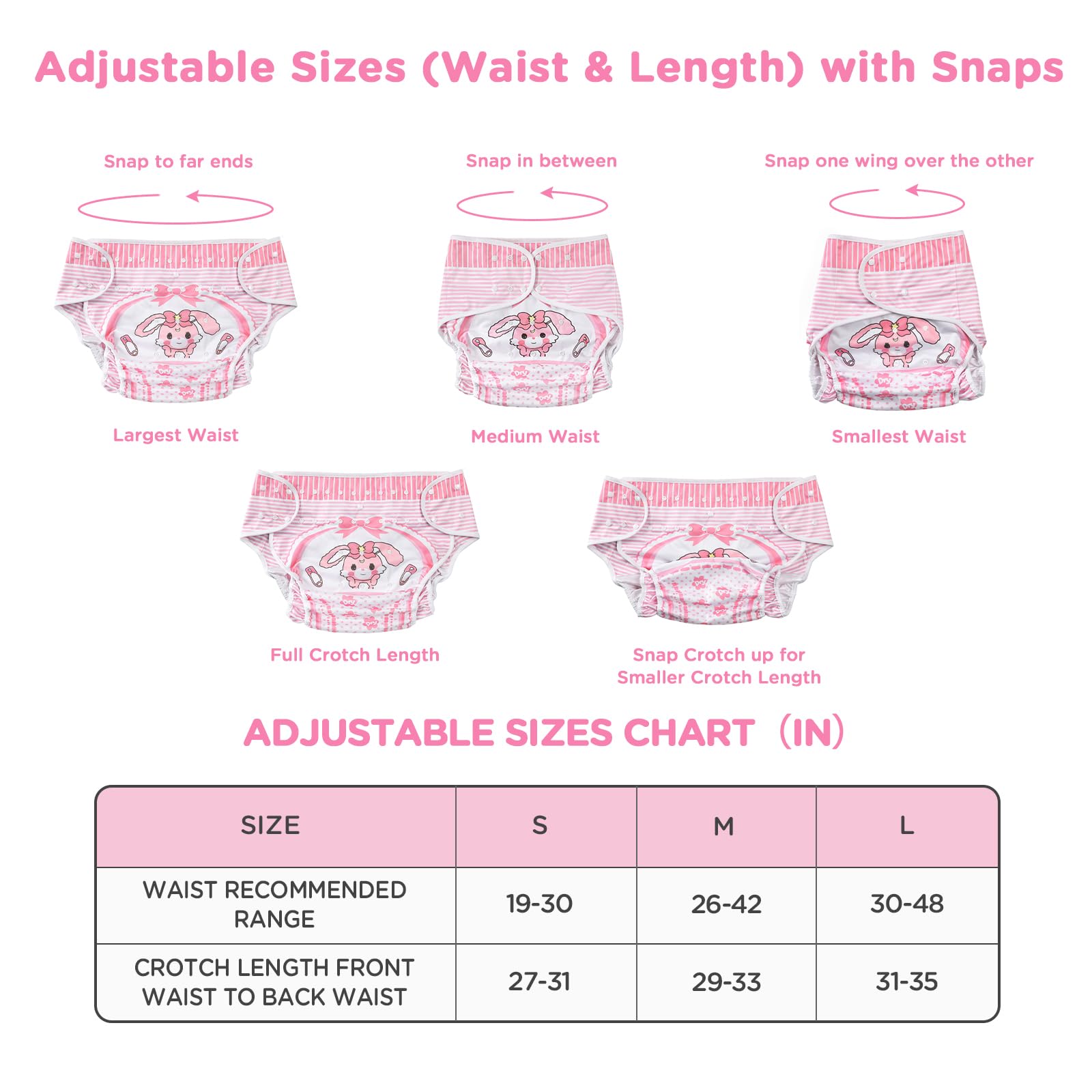 Littleforbig Usagi wrap side closure demonstrating adjustable snap system for personalized fit.