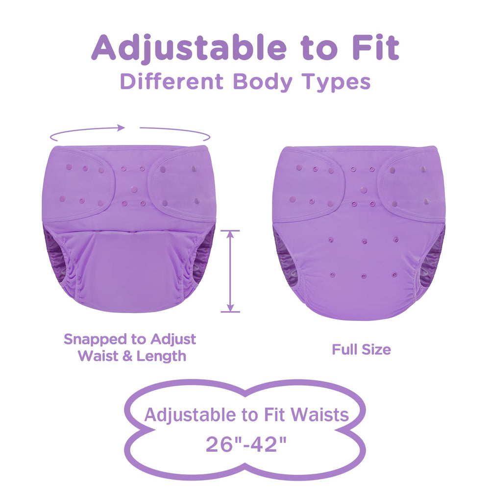 Littleforbig waist and height adjustment snaps create a secure, tailored fit.
