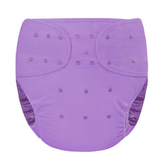 Littleforbig washable adjustable diaper wrap with snaps for a customizable fit.
