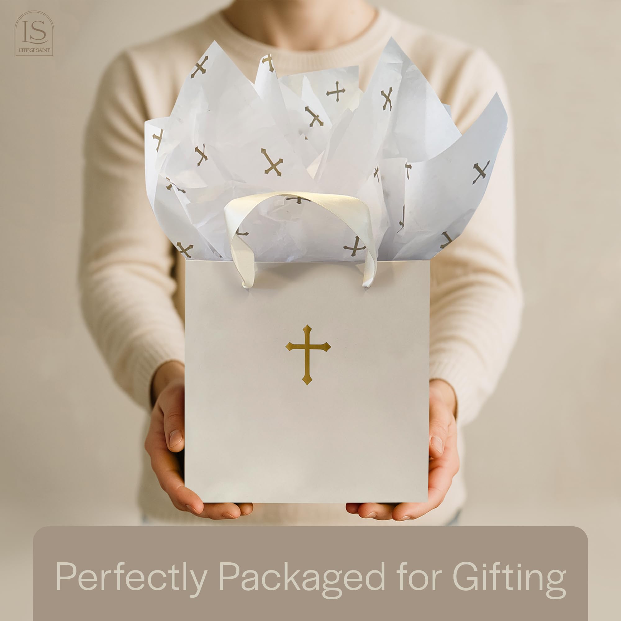 Littlest Saint Sophia Box grows with her as a cherished keepsake over the years.