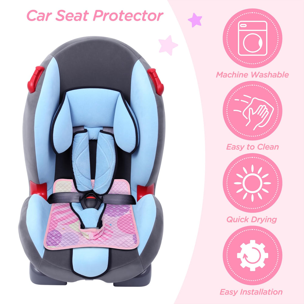 LITTOBEBE anti-slip backing keeps liner secure during journeys