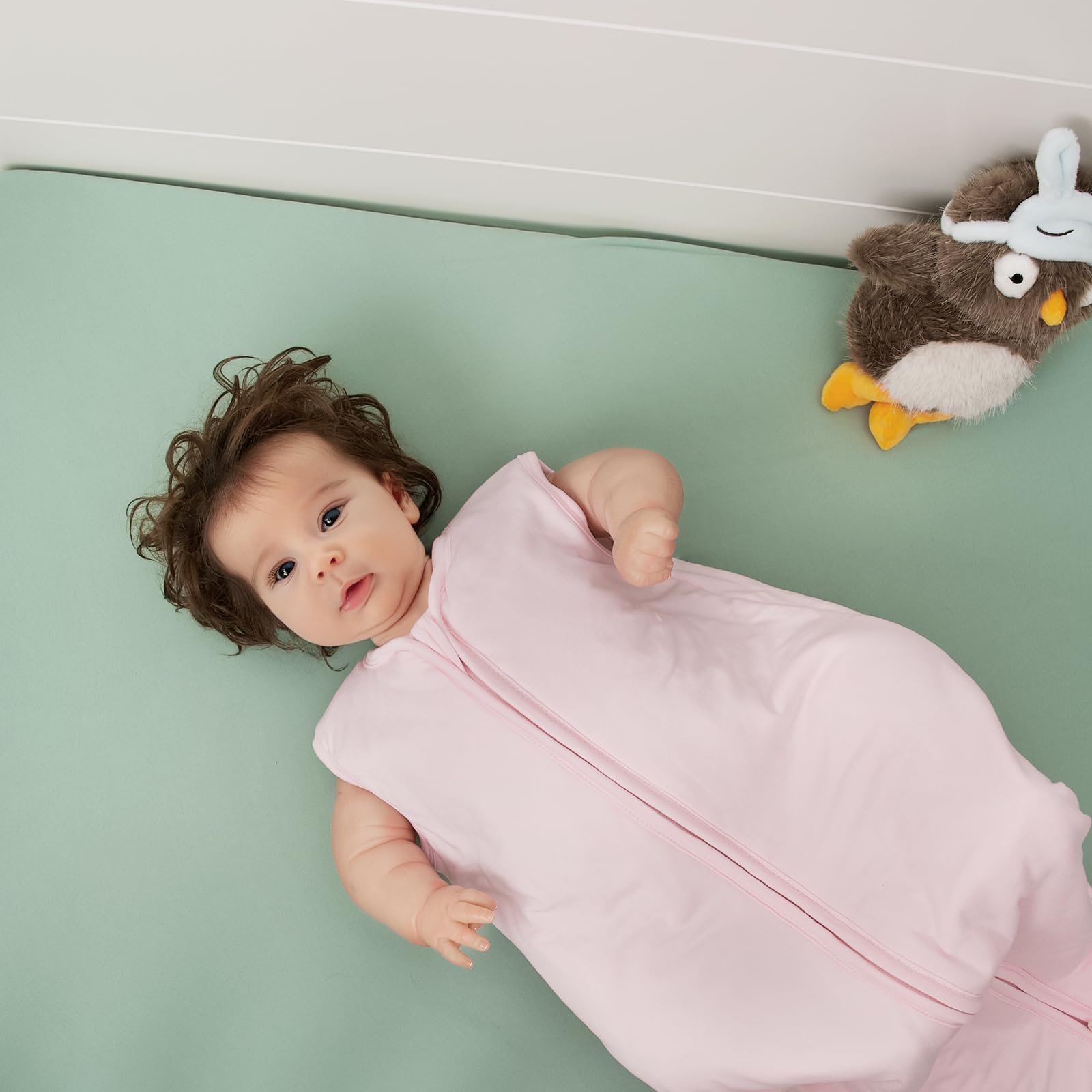 Littogoose nursery-color-collection sheet adds modern style to any nursery.